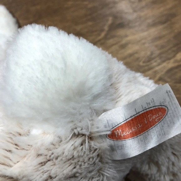 Melissa & Doug super soft fluffy bunny rabbit plush - Picture 3 of 4